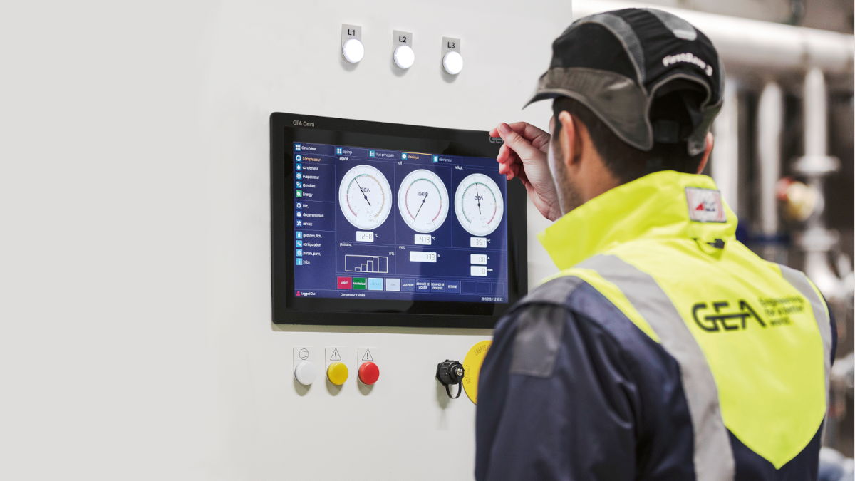 GEA Omni control panel