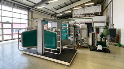 Zwei GEA DairyRobot R9500 auf dem Prüfstand der DLG