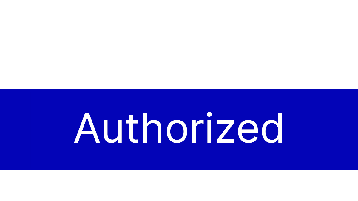 Authorized