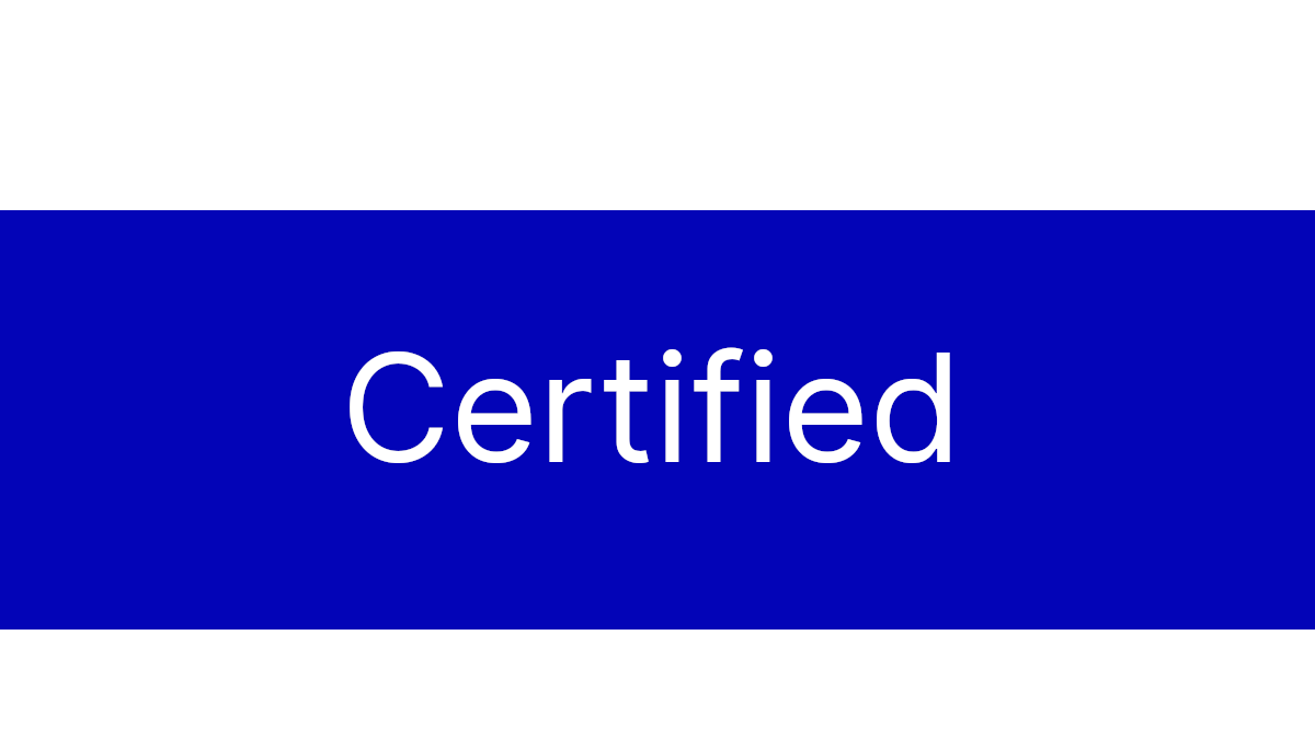 Certified