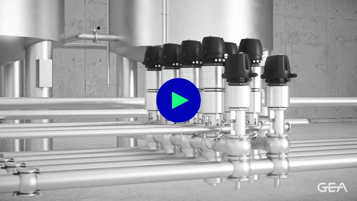 GEA VARIVENT® Mixproof valve type MX