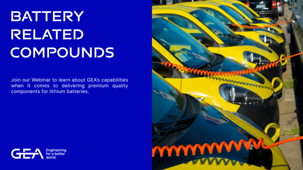 Join the webinar: Battery Related Compounds