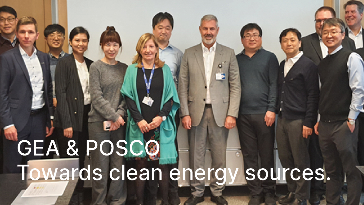 GEA and POSCO, a synergy of engineering solutions towards clean energy sources