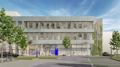 GEA Pharma-Technologiezentrum - Eingang (Copyright: © AIP Planungs GmbH)