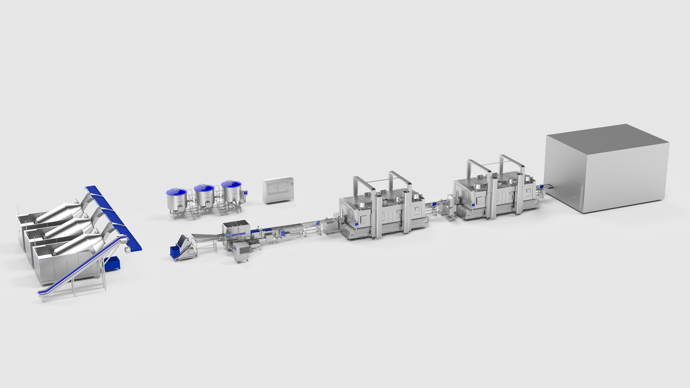 GEA's inline smoked bacon processing solution