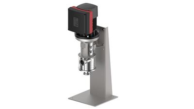 Vertical GEA Hilge CONTRA with integrated frequency converter