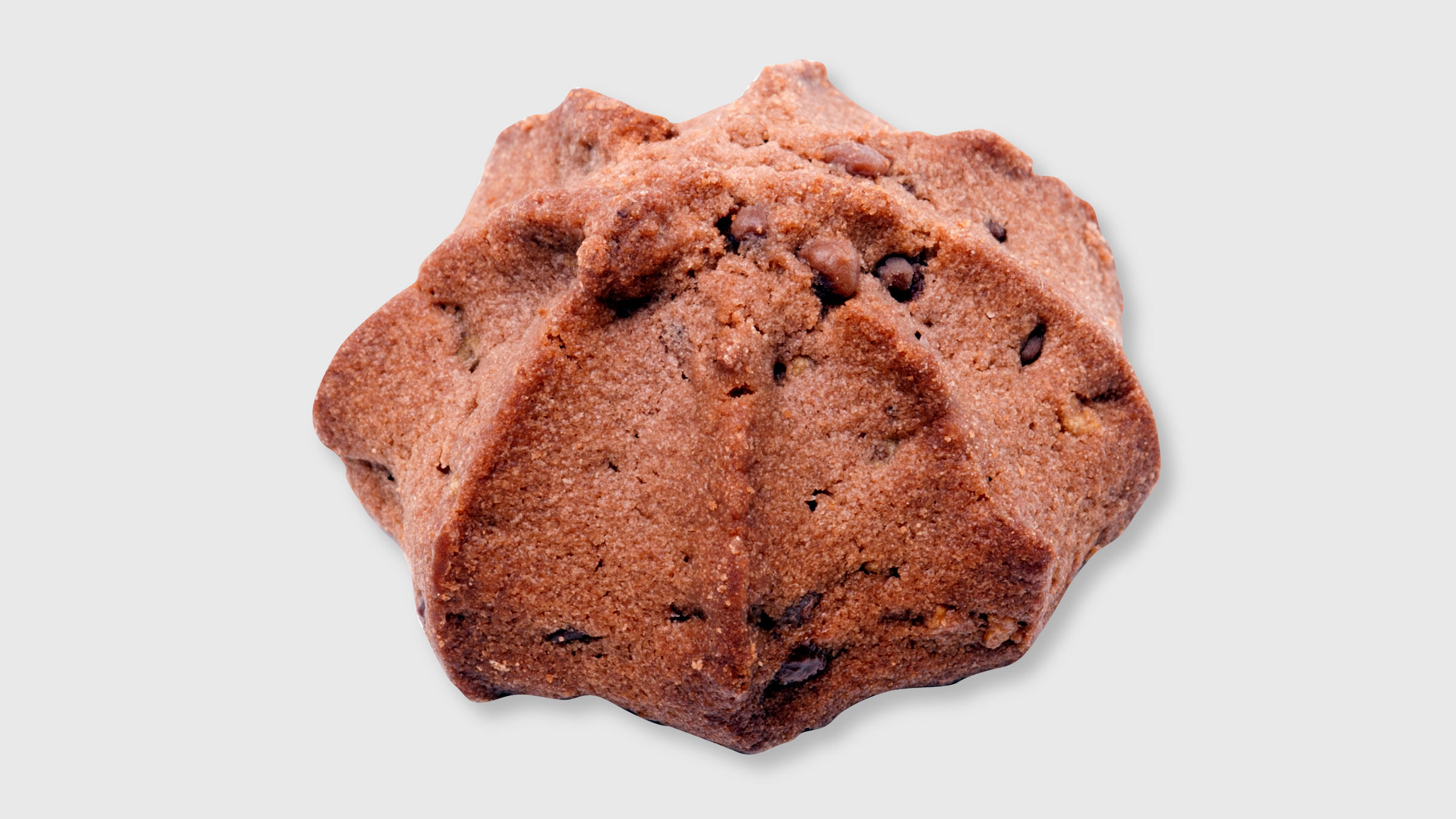 Deposited biscuit