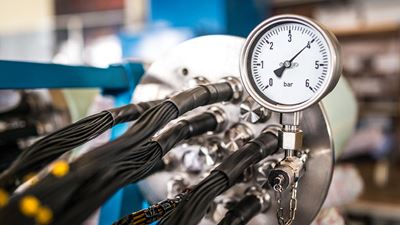 Energie sparen. Steuerungsluftdruck reduzieren.