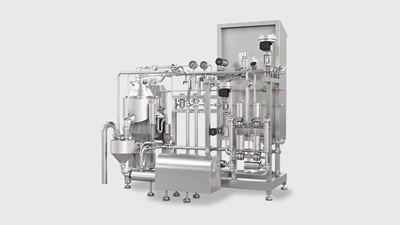 KDB 3 dairy centrifuge skid