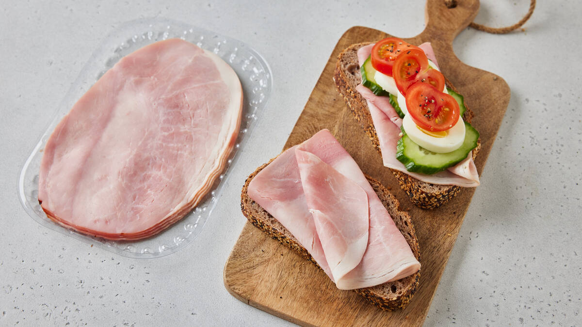 Cooked ham