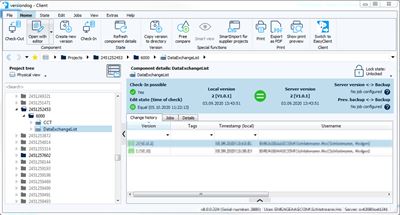 Version management