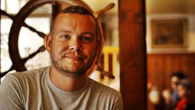 Tom Evans, Adnams' Markenbotschafter für alkoholarme und alkoholfreie Biere