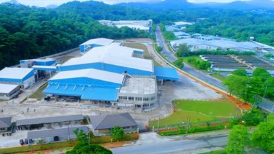 Eiscremefabrik CICL in Avissawella, Sri Lanka