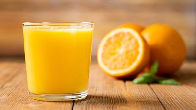 Low sugar orange juice