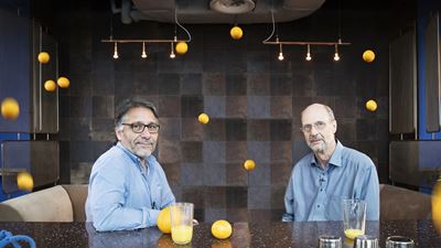 Die GEA-Experten Robert Unsworth (links) und Franz-Josef Helms (rechts)