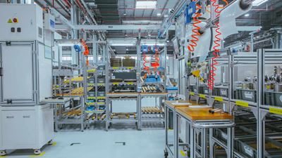 The new facility in Suzhou, with its 12,000 square meter production and 1,320 square meter office space.
