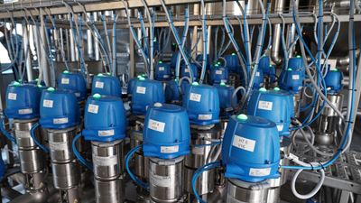 Ventilknoten aus vermischungssicheren GEA VARIVENT® Doppelsitzventilen für Hefereinzucht und Fermenter - Befüllen, Entleeren, Umpumpen, CIP Rücklauf und Sterilisation