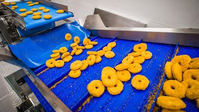 Master Good Group - Saga | Chicken donuts on belt