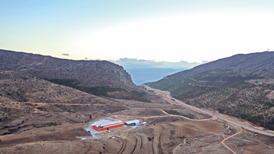 Pol‘s Gefriertrocknungsanlage in Ermenek, Türkei