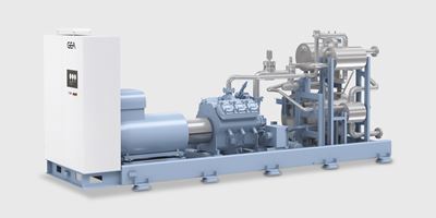 GEA setzt mit +95 °C einen neuen Maßstab für Standard-Wärmepumpen