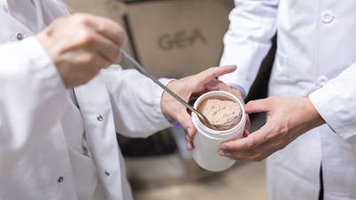 مسحوق اللاكتوفيرين المجفف بالرذاذ من موقع Cremo. الصور: STEMUTZ PHOTO