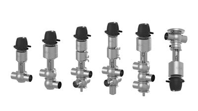 VARIVENT® Hygienische Doppelsitzventile – Sortiment