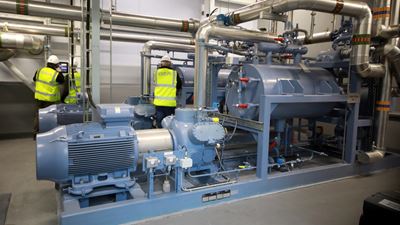 Wärmepumpensystem von GEA bei Aurivo