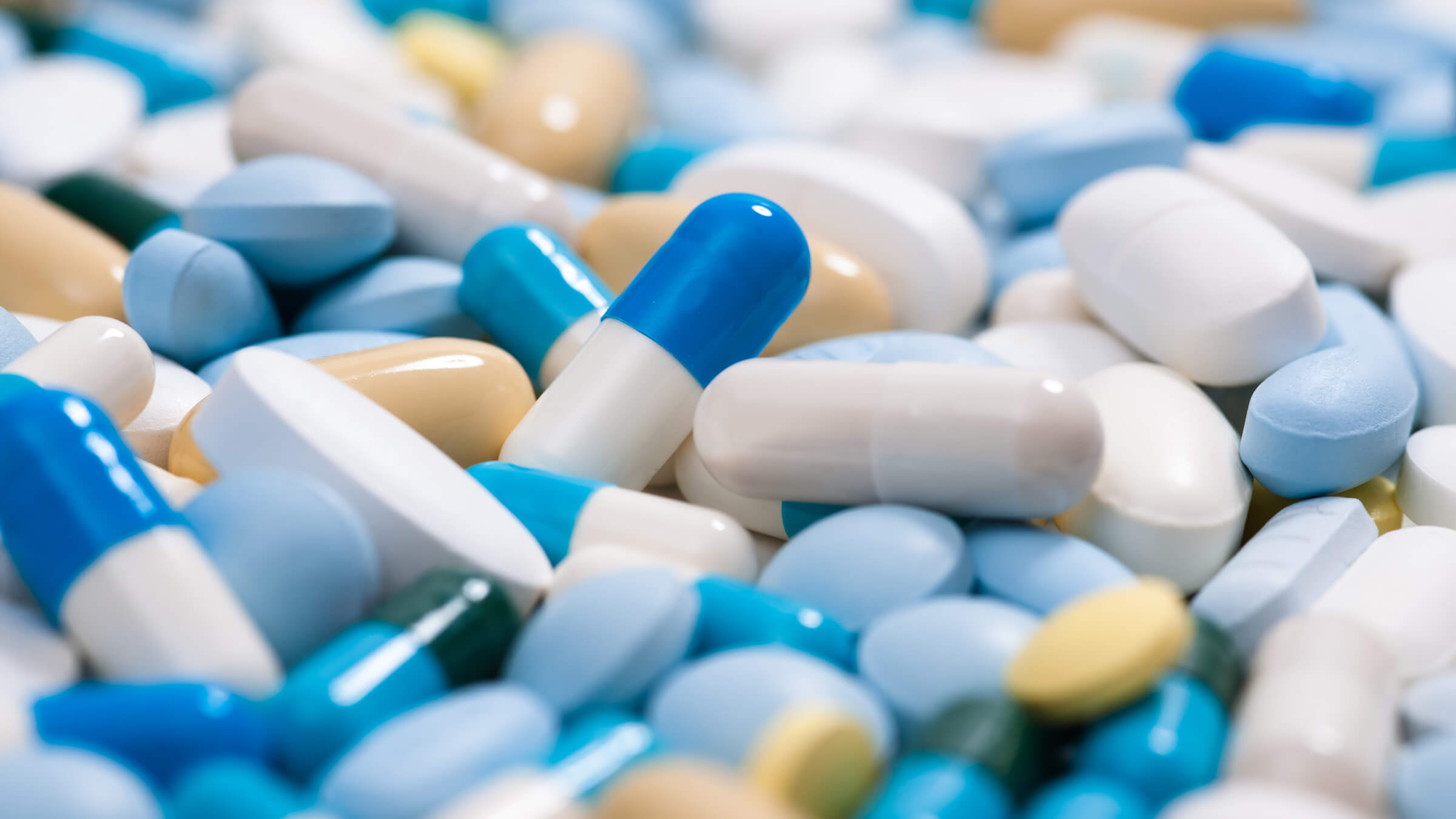 blue yellow tablets