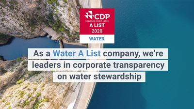 GEA awarded top rankings on CDP’s water management and climate benchmark lists