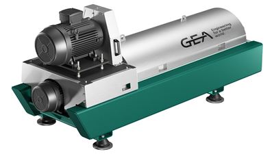 Wird auf der IFAT 2022 zu sehen sein: der GEA biosolids Decanter pro 3200. (Foto: GEA)