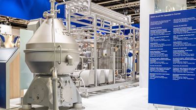 GEA CleanSkimmer zur Milch- und Molkenentrahmung