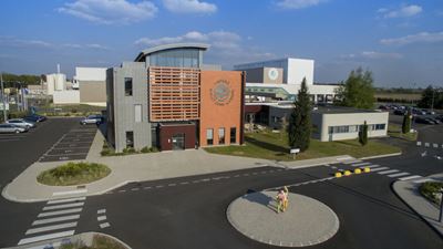LSDH (Laiterie de Saint-Denis-de-l’Hôtel) plant die neue Pflanzenextraktionsanlage aus GEA-Hand am Firmensitz in Saint-Denis de l’Hôtel, in der Region Centre-Val de Loire, Frankreich. Bild: LSDH