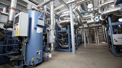 Foto 2: Der Einsatz von Ammoniak-Wärmepumpen im Gateshead-Projekt spiegelt den Fortschritt in der Entwicklung der Fernwärme wider. (Foto: GEA)