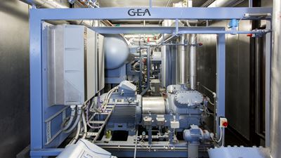 GEA hat ein Wärmepumpensystem im Energiezentrum Bunhill 2, Islington, im Zentrum Londons installiert. (Foto: Stadtrat von Islington)