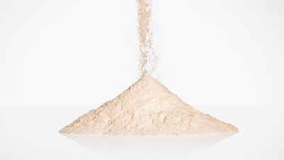 Sprühgetrocknetes Lactoferrin (Foto: GEA, James Bates Photography)