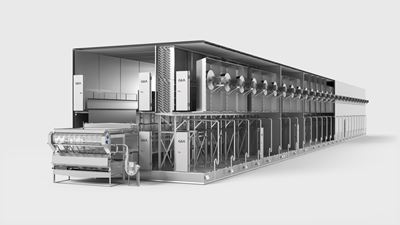 GEA AD-Serie Tunnel-Froster mit externen Lüftermotoren