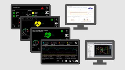 Condition Monitoring for Centrifuges - Online