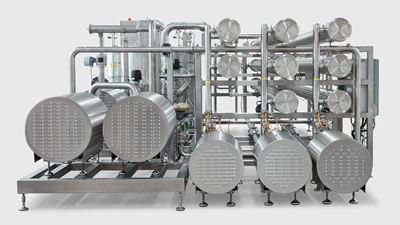 CIP recovery unit for membranes