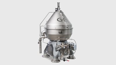 Clarifiers for Milk, Whey with integrated drive msi 200-06