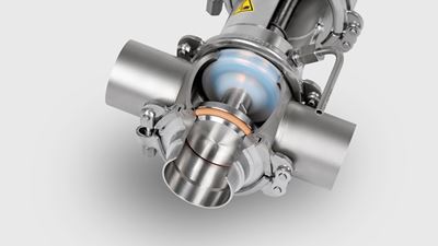 Absperrventil D-tec® N/DV – hartdichtend mit TEFASEP® gold