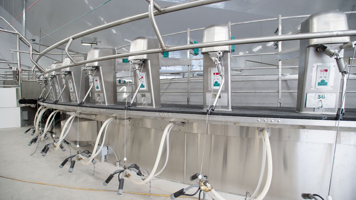 DairyRotor T8800 rotary parlor take-off arm