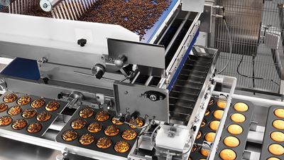 Topping depositor