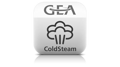 GEA ColdSteam defrosting technology for GEA tumblers & mixers