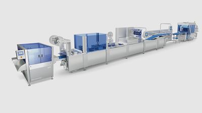 GEA CombiPick Tiefziehverpackungsmaschinen-Linie
