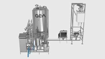 GEA DIBATCH modular batch mixer for beverages