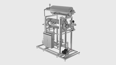 GEA DIOX Entlüftung von Wasser für die Getränkeherstellung