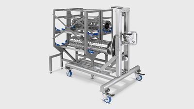 Drum Storage Holder - GEA MaxiStorage for GEA MaxiFormer drums