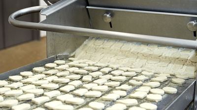 GEA OptiFlour | Dust-free flour applicator with optimum coating adhesion