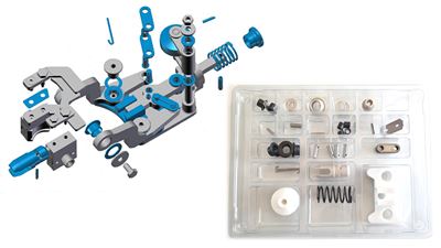 Kits für die Abfüllung Verpackung Wartung