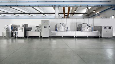 Model LTT - Base former equipment for Bakery